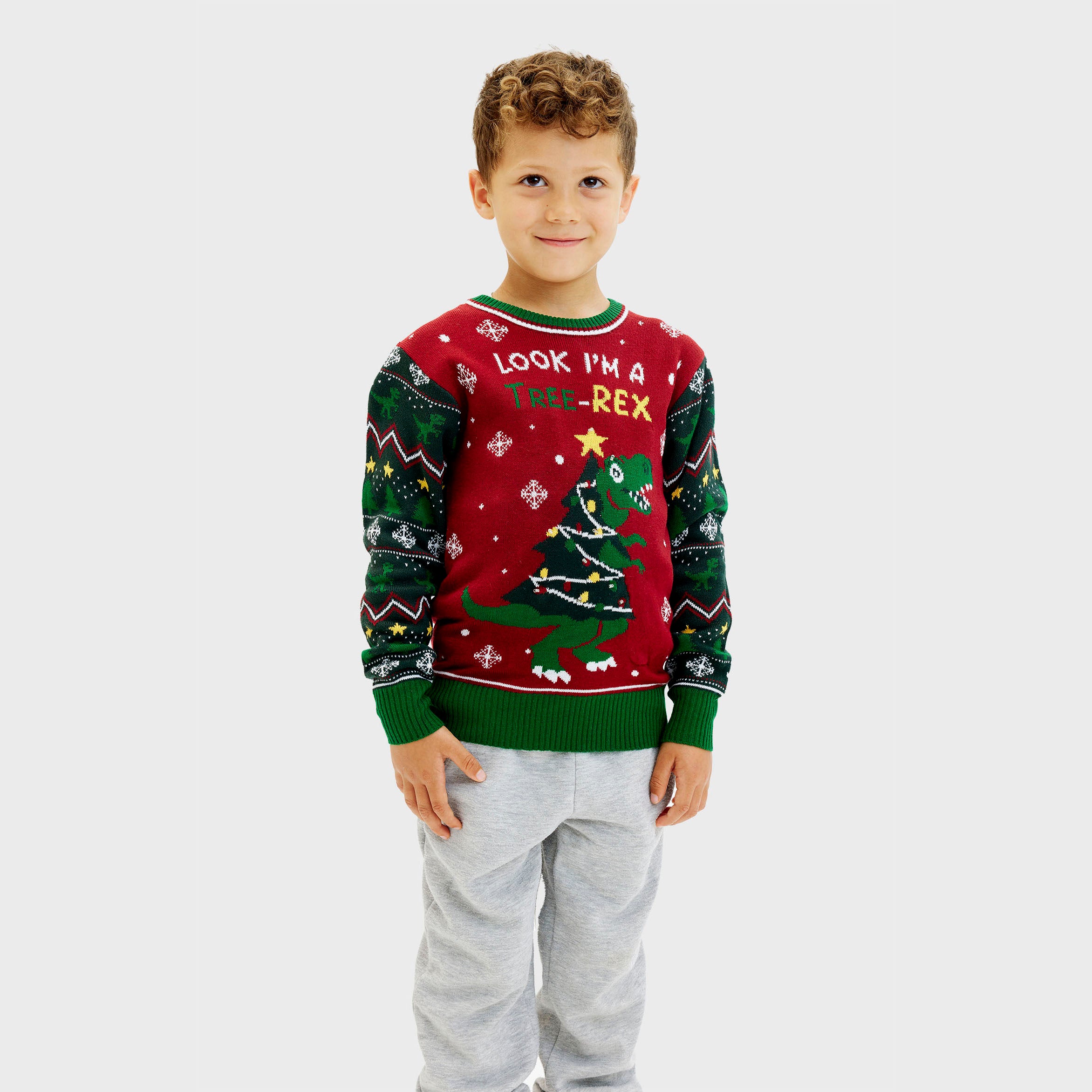 The Tree-REX Sweater - Barn